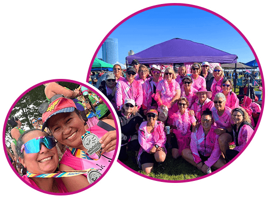 Racine's Pink Paddling Power Dragon Boat Team